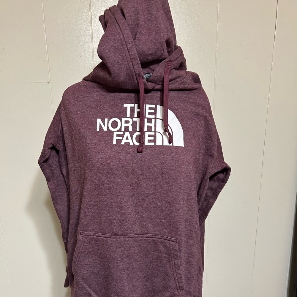 The North Face Burgundy Pullover